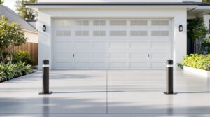 Parking Bollards That Protect Garages, Gates, and Vehicles