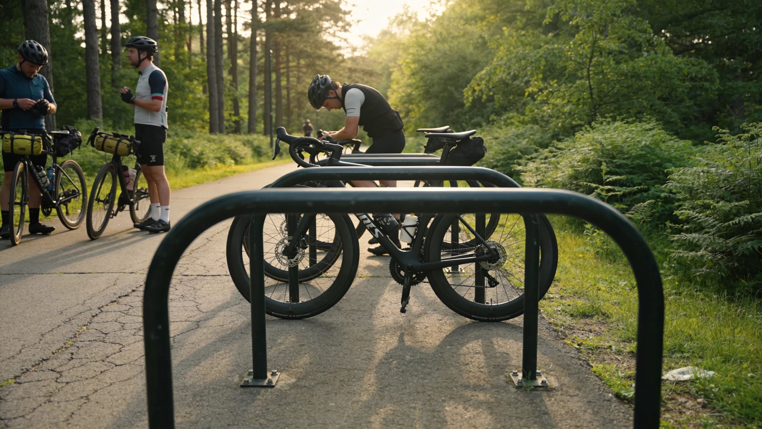 Top U-Shaped Bike Racks for Parks and Trails