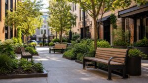 Top 10 Park Benches for Small Urban Parks and Pocket Plazas outdoor bench featured image