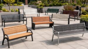Top 10 Customizable Park Benches You Can Personalize outdoor bench featured image