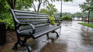 Top Slip-Resistant Park Benches for Wet Climates outdoor bench featured image