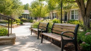 Top 10 Park Benches for Senior Living: Comfort & Accessibility outdoor bench featured image