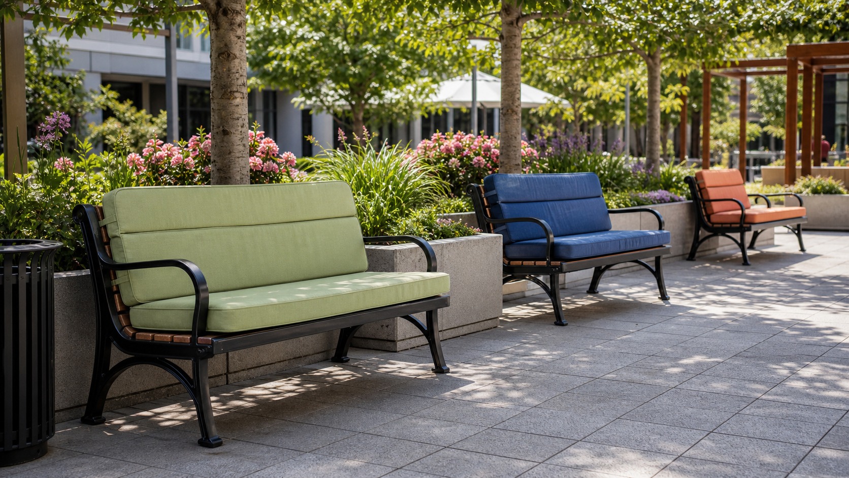 Creative Park Bench Cushion Ideas for Public Seating outdoor bench featured image