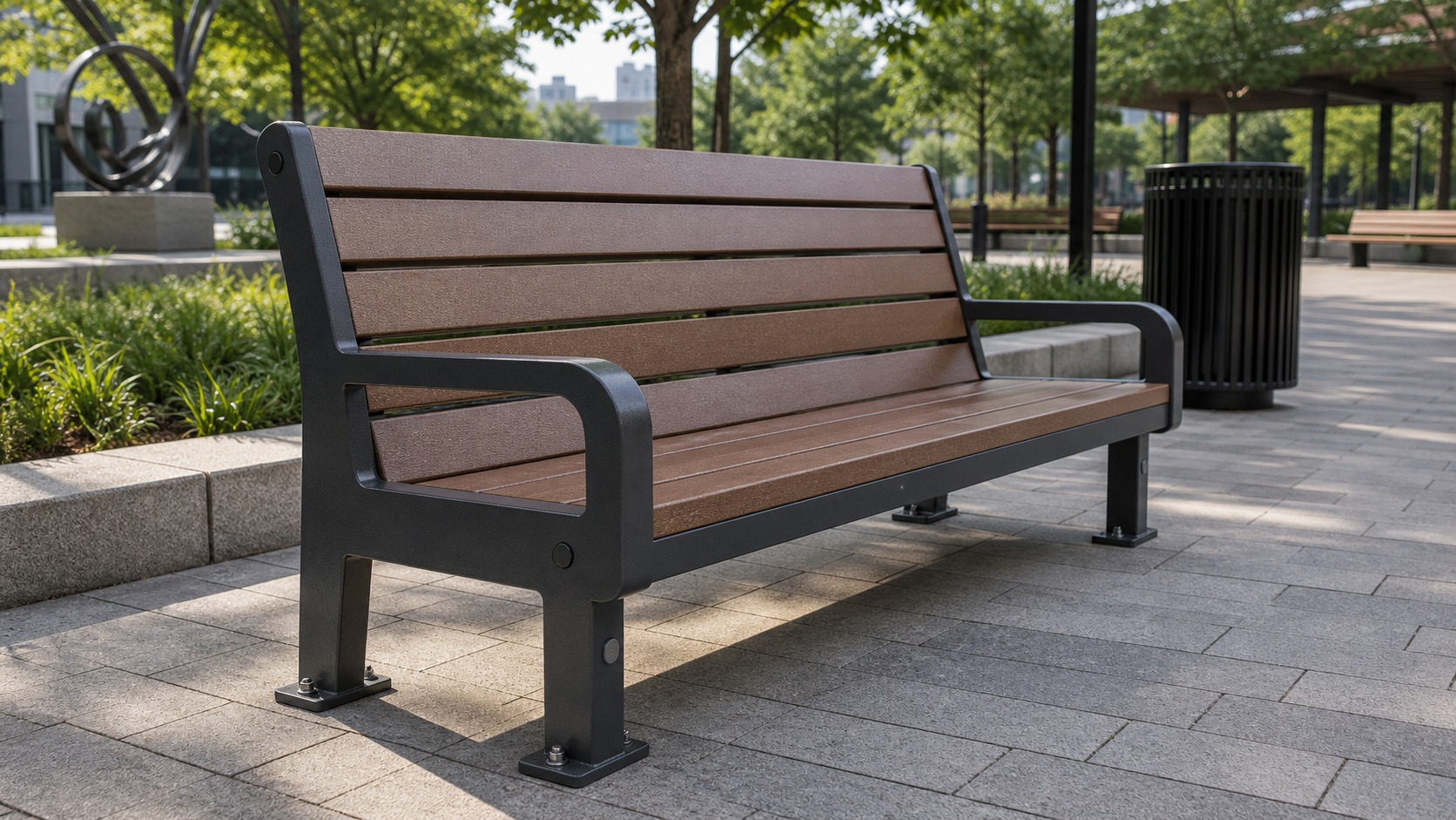 How to Choose Anti-Theft Park Benches for Public Areas outdoor bench featured image